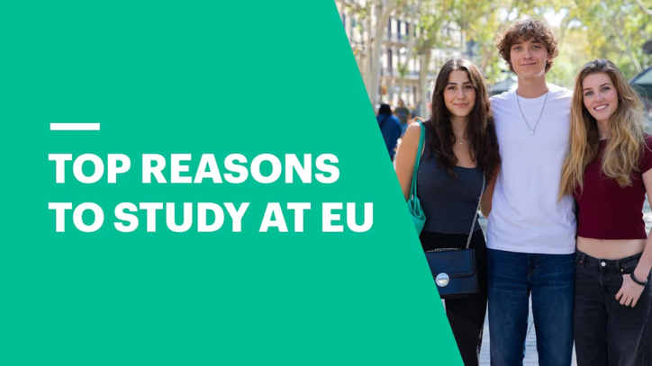Top Reasons to Study at EU Business School